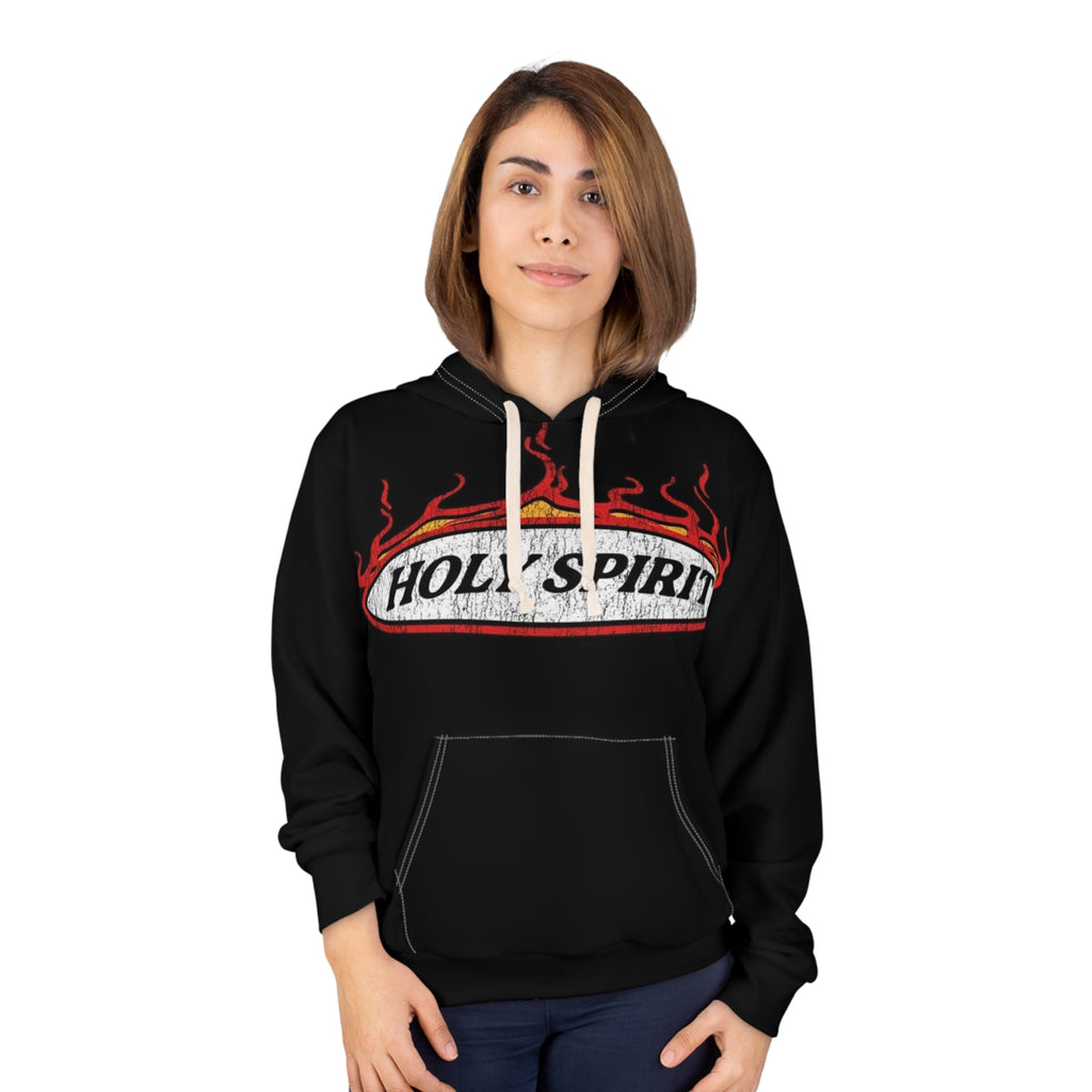 Holy Spirit Flames Hoodie — Christian Faith Pullover