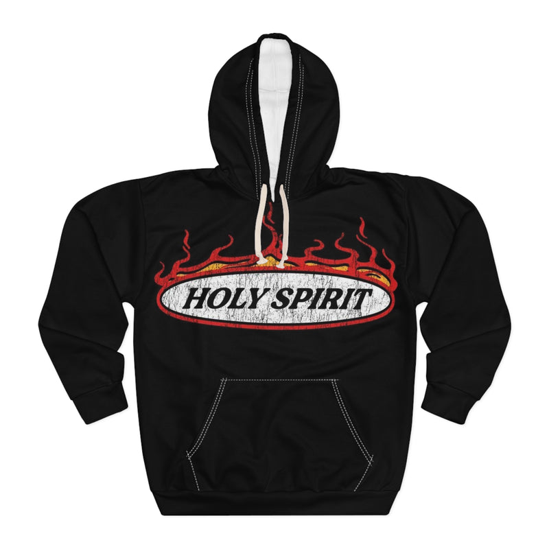 Holy Spirit Flames Hoodie — Christian Faith Pullover